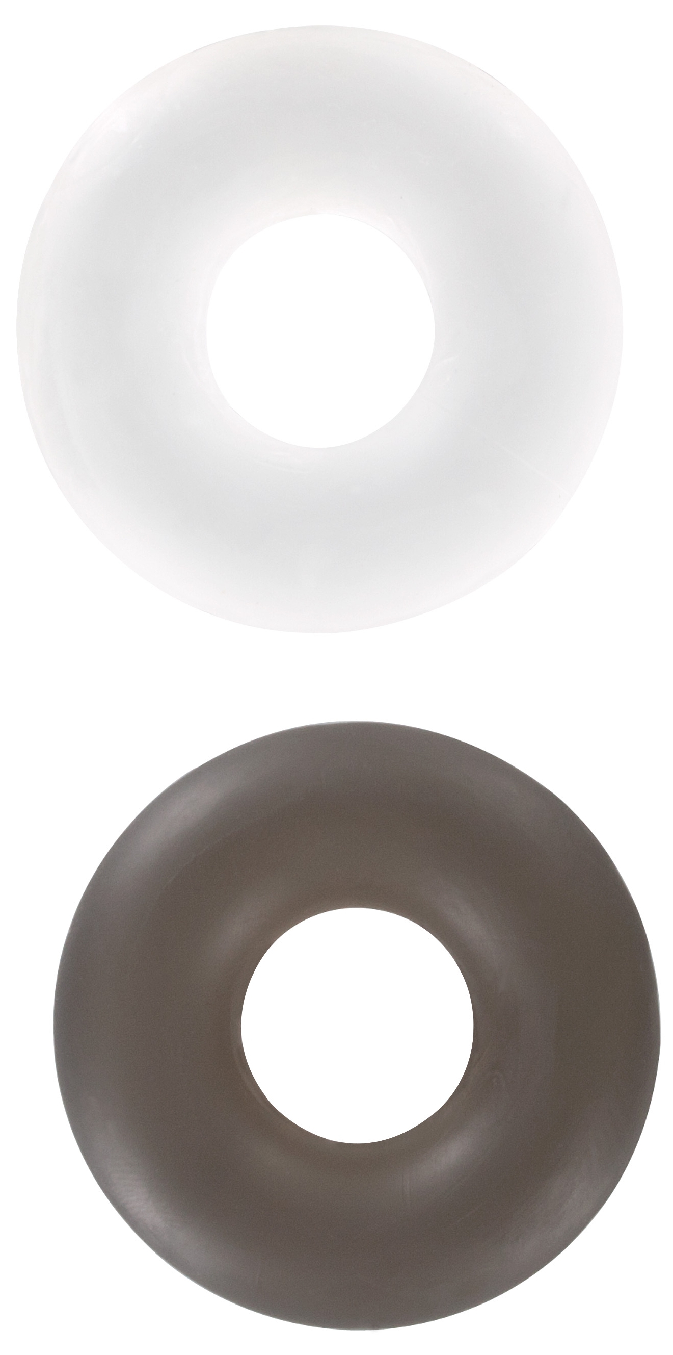 Lot de 2 anneaux péniens souples STUD 15mm