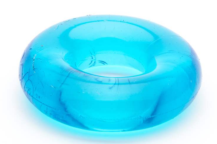 Lot de 3 Anneaux péniens CHUBBY 20 mm Bleus