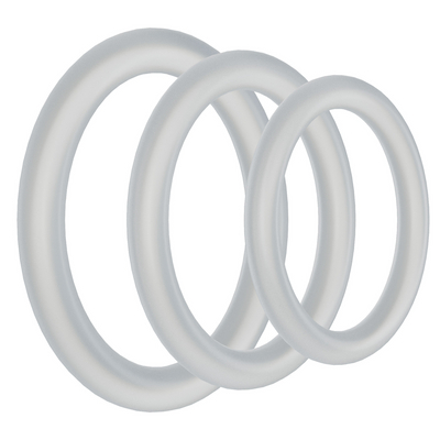 Lot de 3 Anneaux TRI-PACK GASKET Transparents