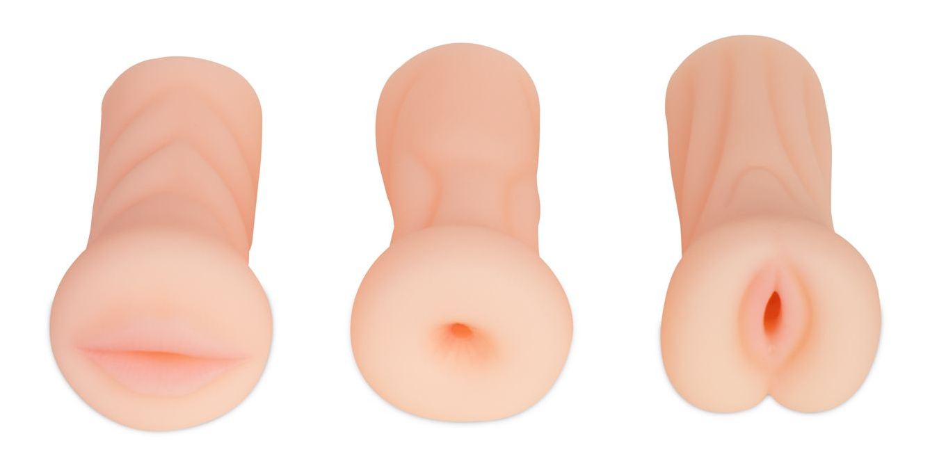 Lot de 3 Masturbateurs Réalistes IRIS CLARK
