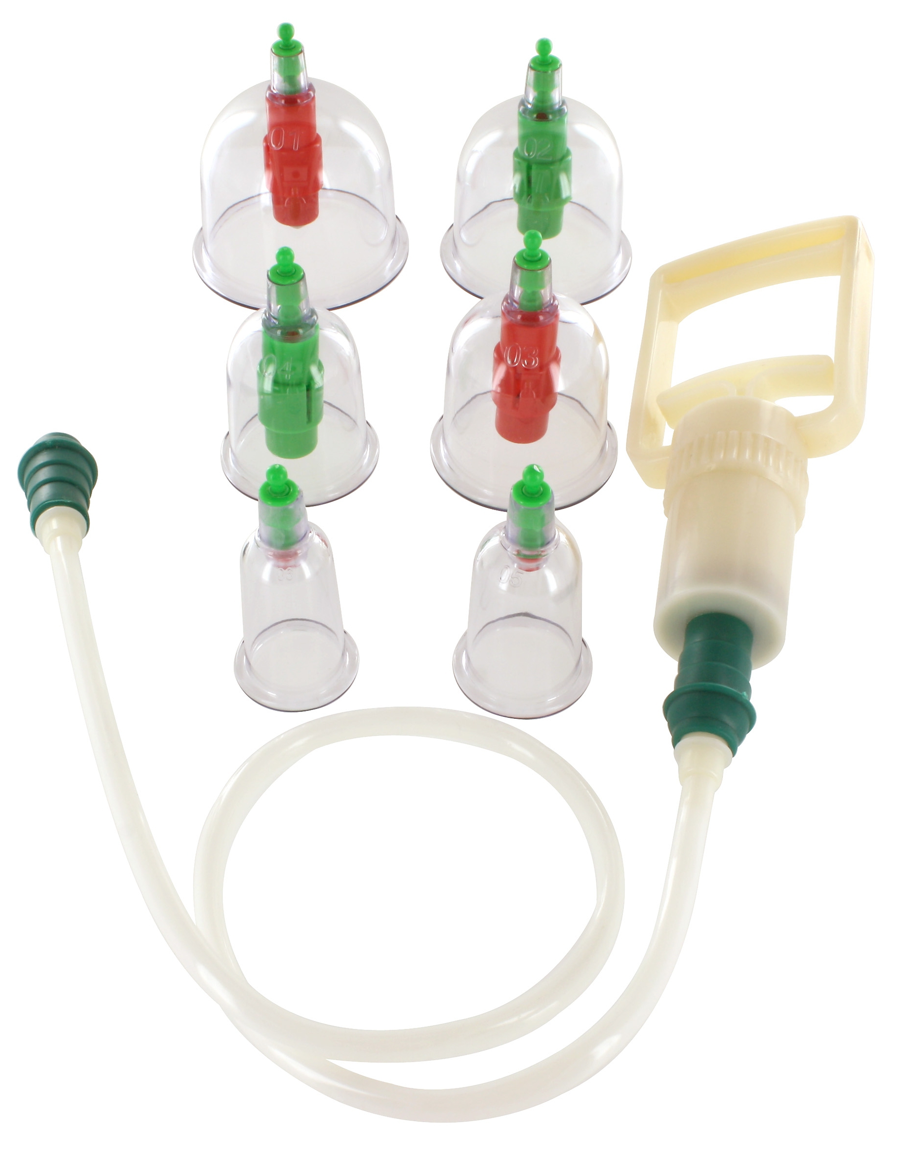Lot de 6 Cups de Pumping