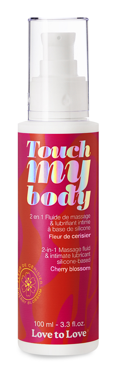 Love to Love Lubrifiant Silicone TOUCH MY BODY Fleur de Cerisier 100ml