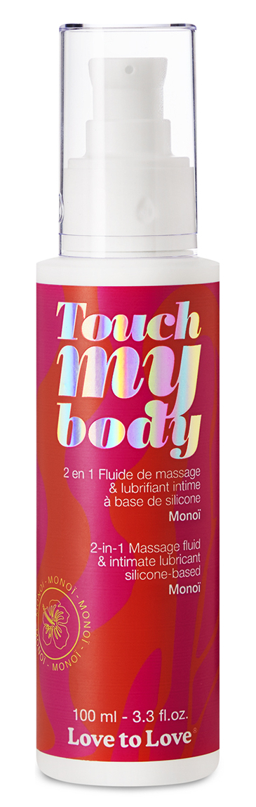 Love to Love Lubrifiant Silicone TOUCH MY BODY Monoï 100ml
