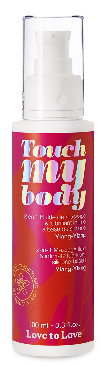 Love to Love Lubrifiant Silicone TOUCH MY BODY Ylang-Ylang 100ml