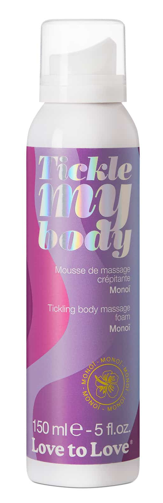 Love to Love Mousse de massage crépitante TICKLE MY BODY Monoi 150ml
