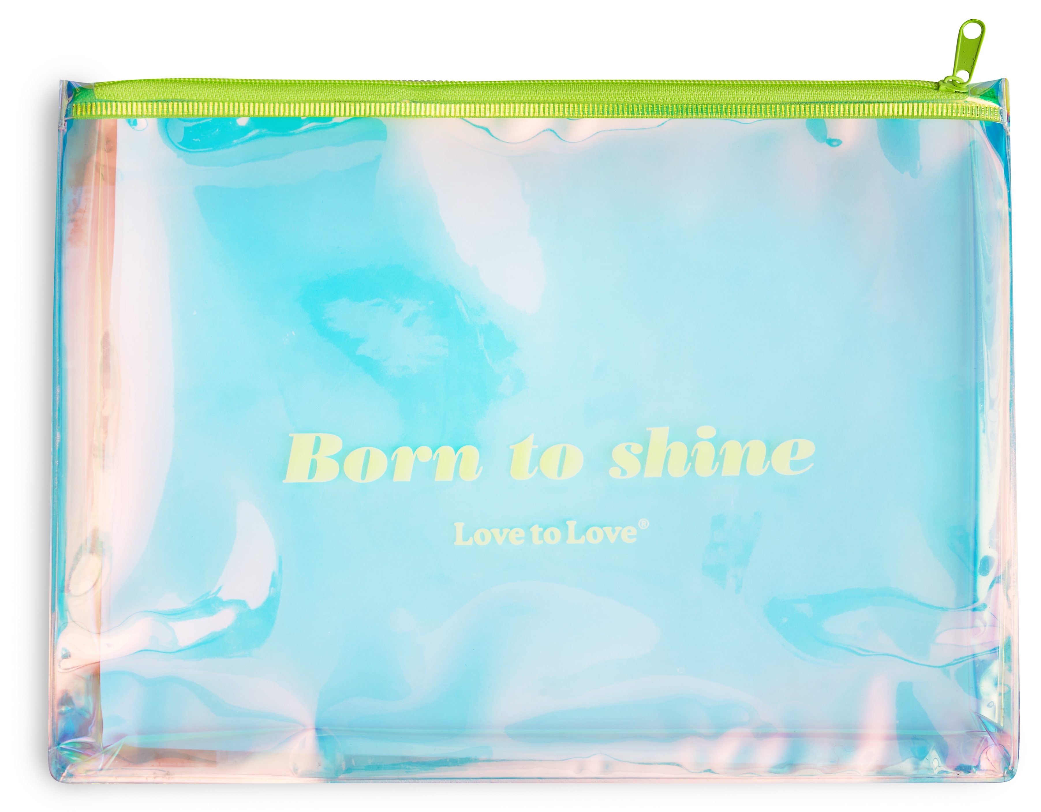 Love to Love Pochette de rangement pour sextoys BORN TO SHINE Zip jaune