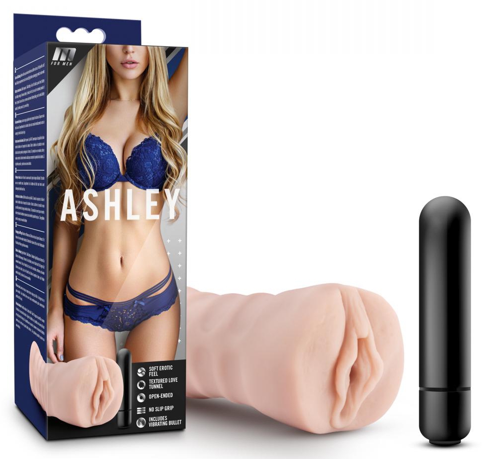 Masturbateur réaliste vibrant ASHLEY Vagin