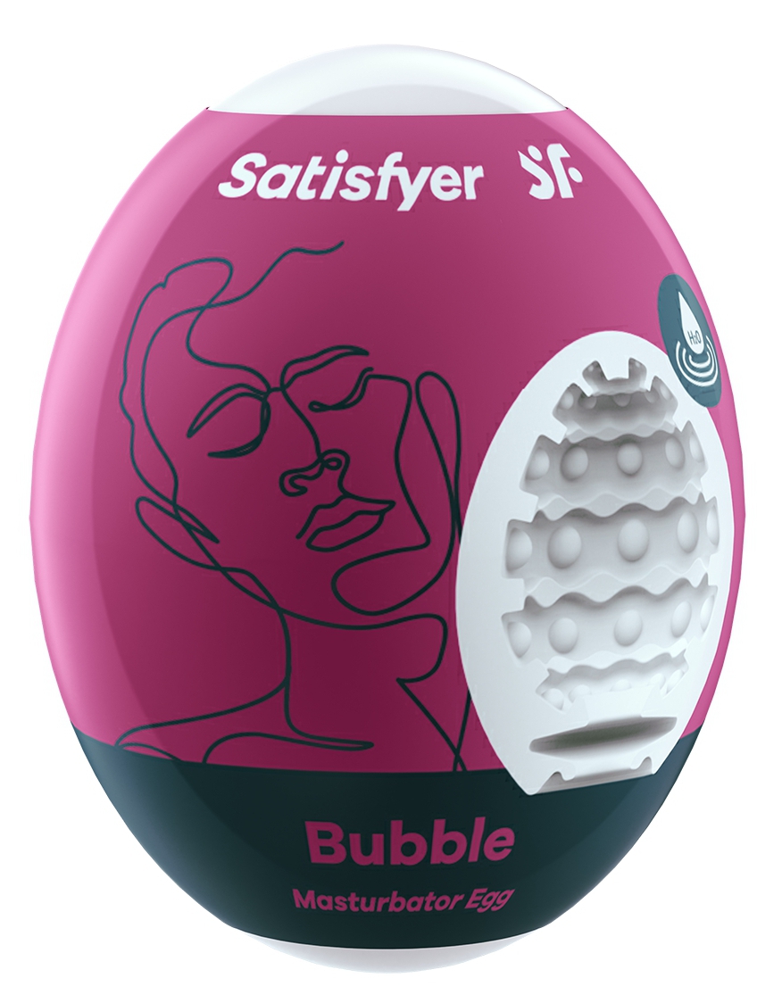 Oeuf de masturbation SATISFYER Bubble