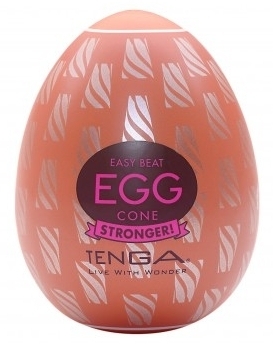 Oeuf de masturbation TENGA CONE Stronger