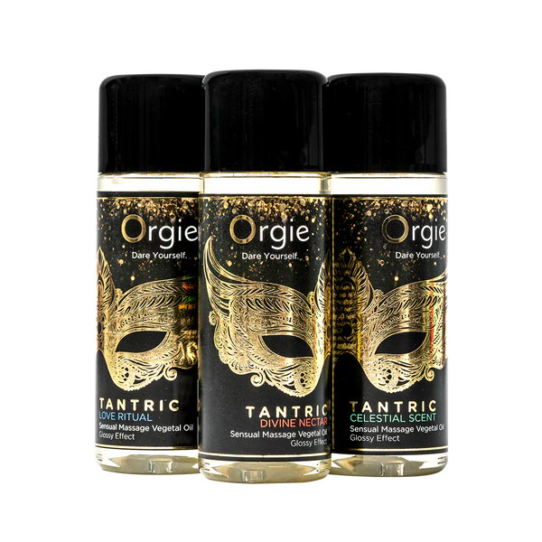 Orgie Coffret 3 Huiles de Massage TANTRIC