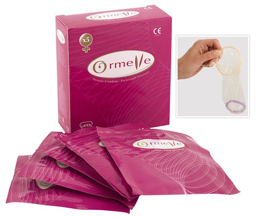 Ormelle Préservatifs internes ORMELLE 75mm x5