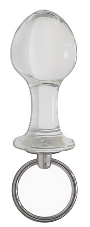 Plug en verre ROUNDY GLASS M 9 x 4.5cm