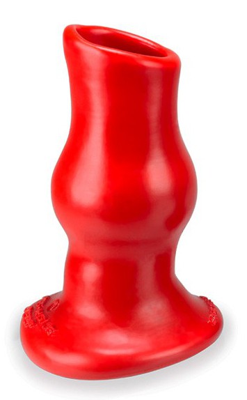 Plug PIG-HOLE DEEP Large 18 x 9 cm Rouge