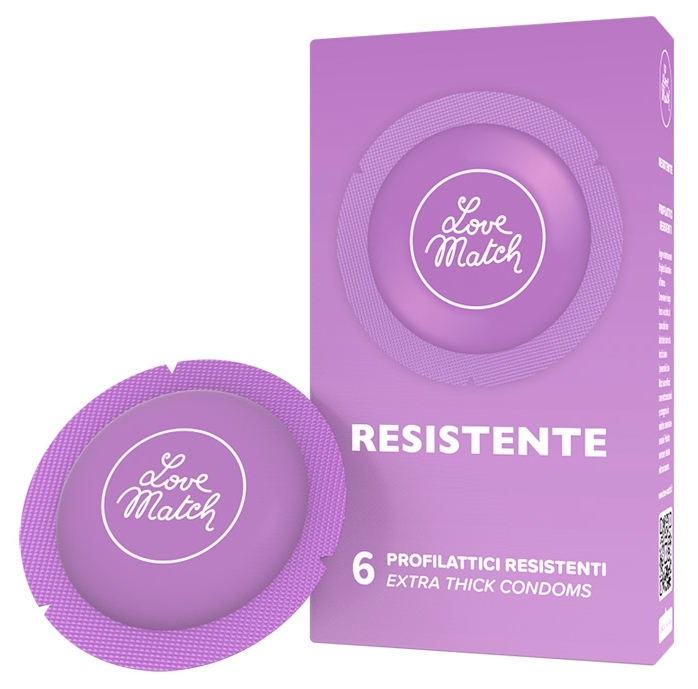 Préservatifs résistants RESISTENTE x6