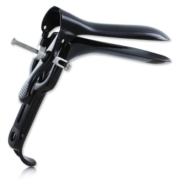 Speculum en métal CUSCO 11 x 3.5 cm Noir