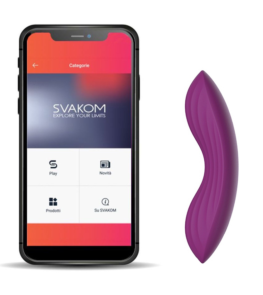 Stimulateur de clitoris connecté EDENY Violet