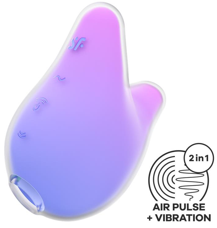 Stimulateur de Clitoris MERMAID Violet Rose