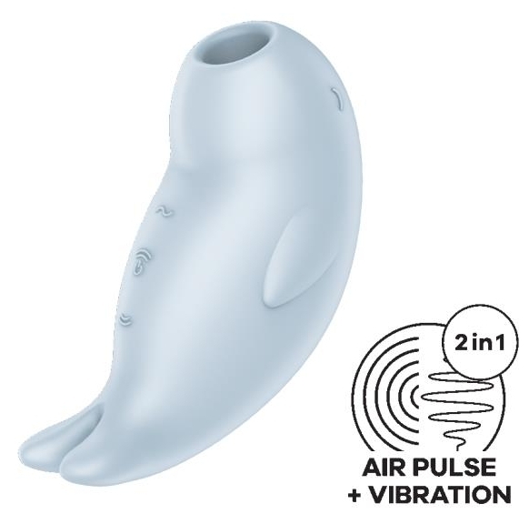 Stimulateur de Clitoris SEAL YOU SOON Bleu glacier