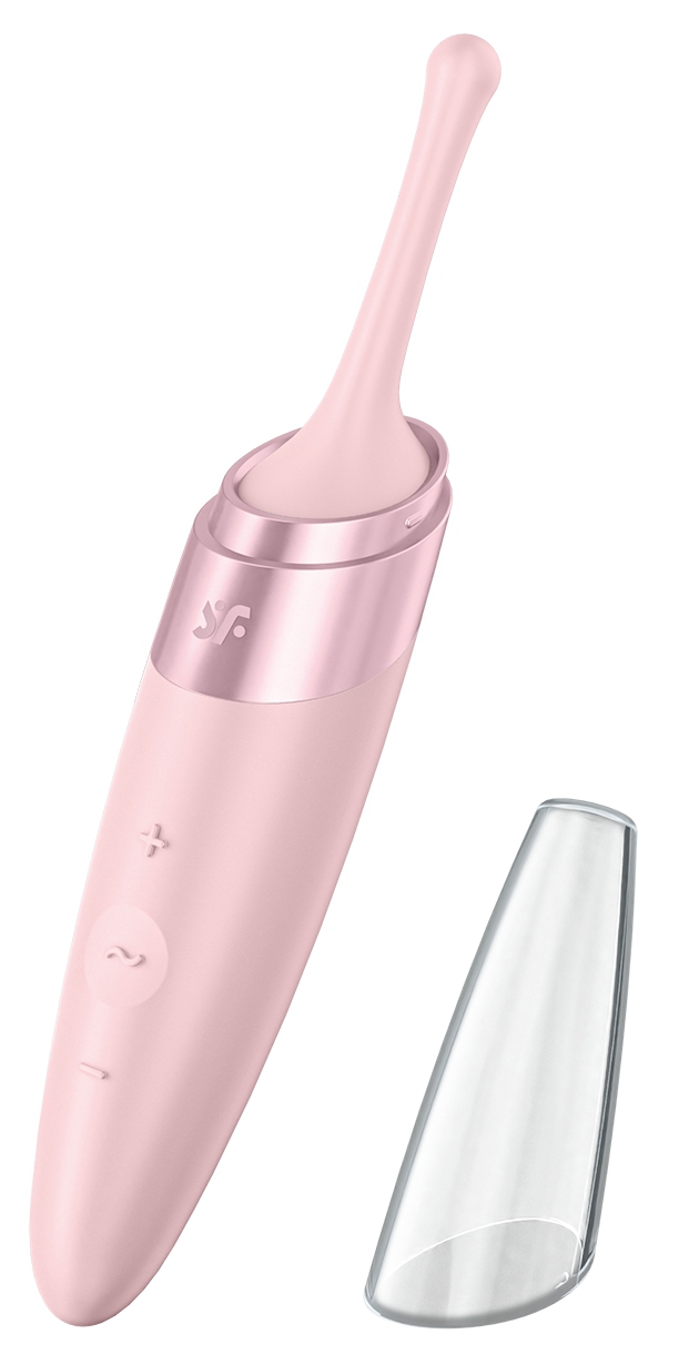 Stimulateur TWIRLING DELIGHT Satisfyer 17cm Rose