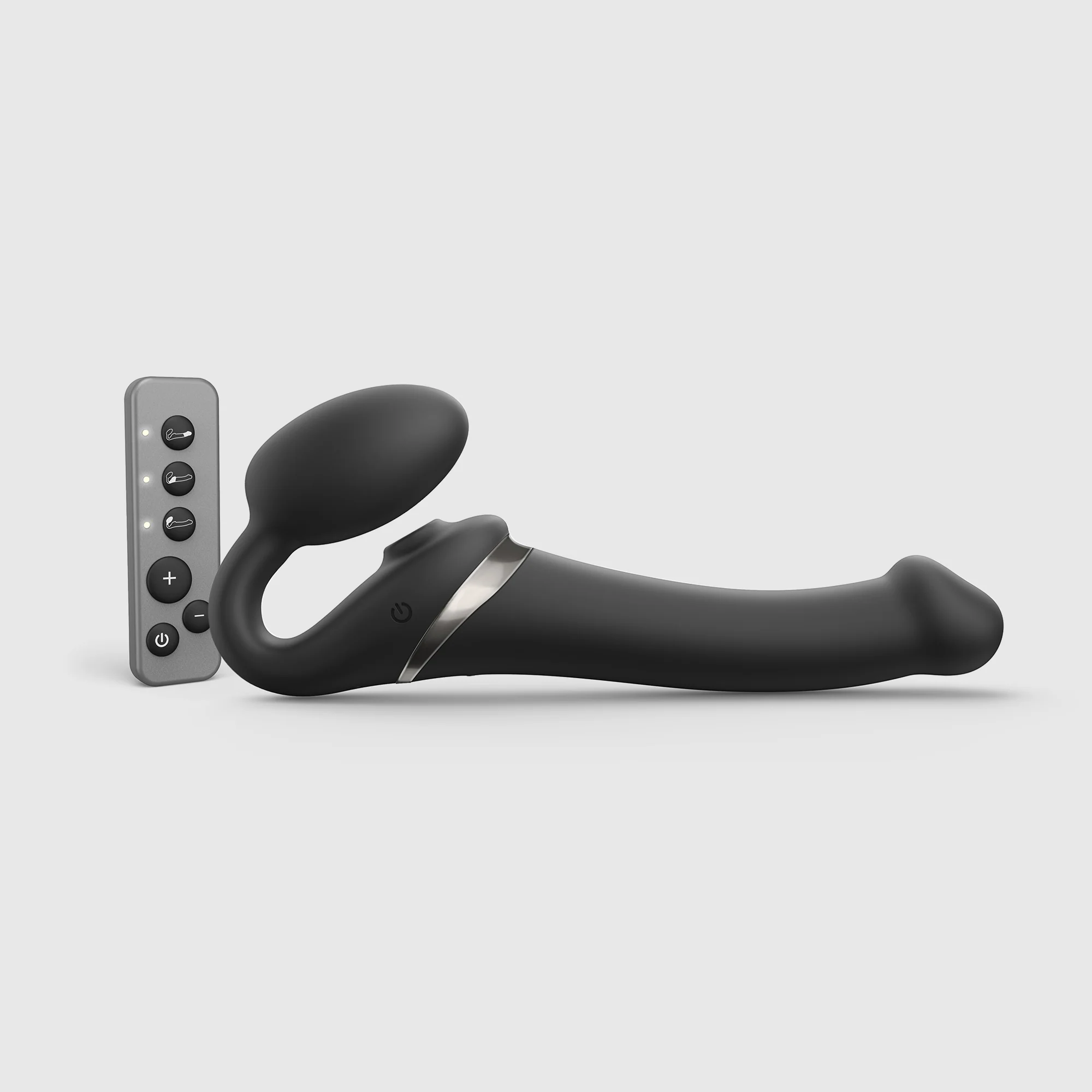 Strap-on Multi Orgasm Télécommandé 3 moteurs Noir