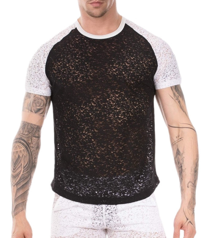 T-shirt MICAH Noir-Blanc