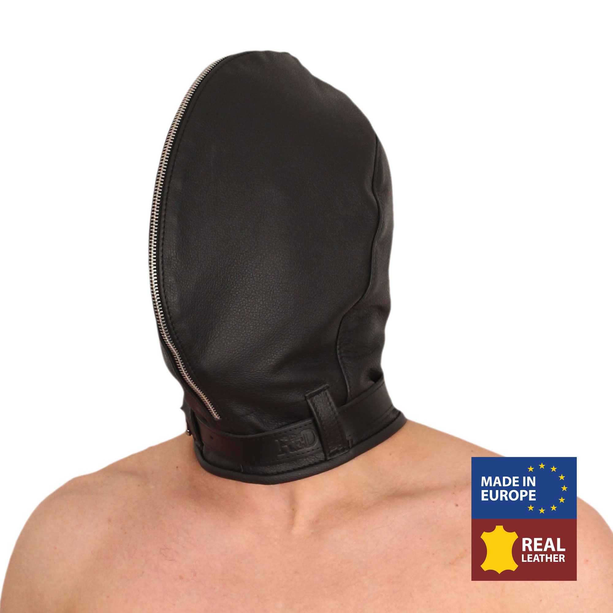 The Red Cagoule sensorielle en cuir NO SENSOR Noir