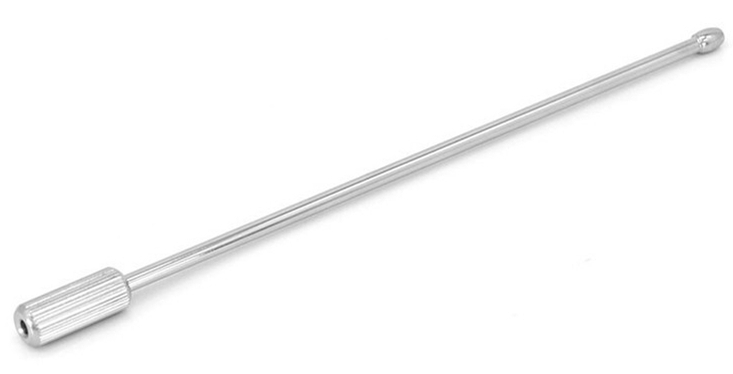 Tige d'urètre percée STAINBALL 18cm