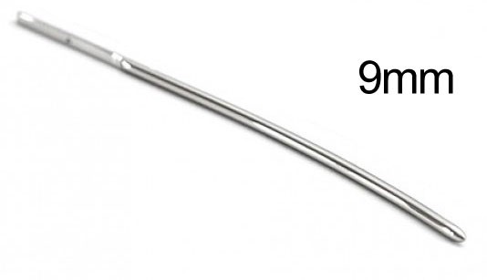 Tige pour urètre SINGLE END 14cm - 9mm