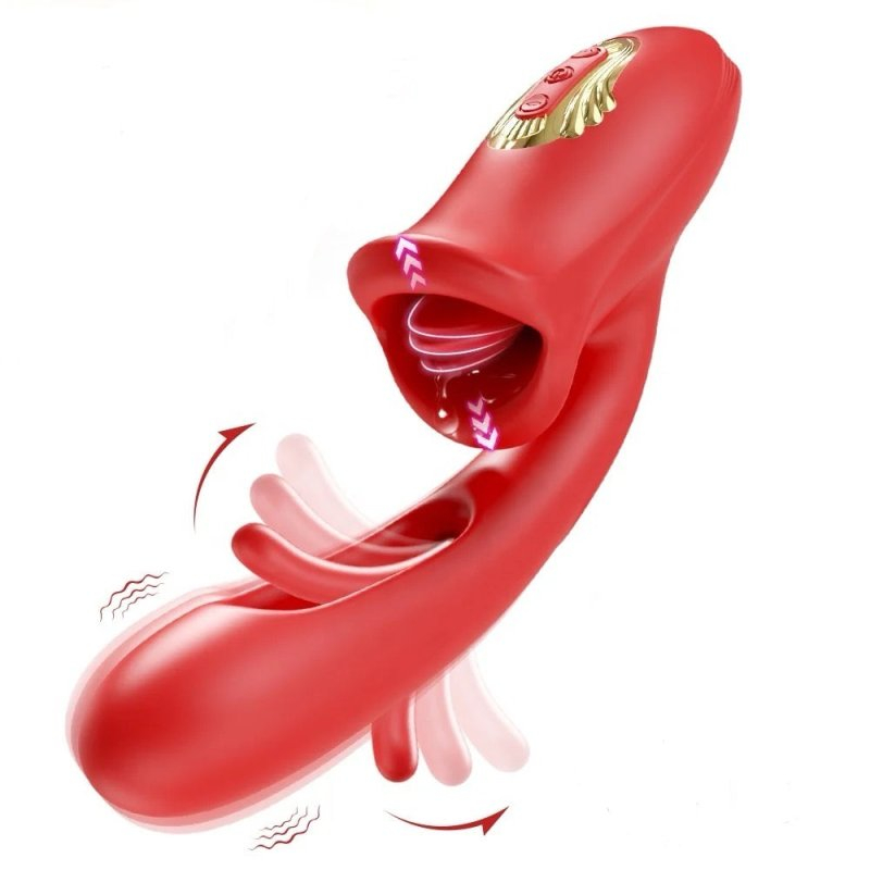 Vibro Rabbit LIPTAPS 13 x 3.6cm