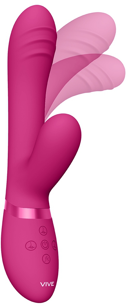 Vibro Rabbit TANI 22 x 3.5cm Rose