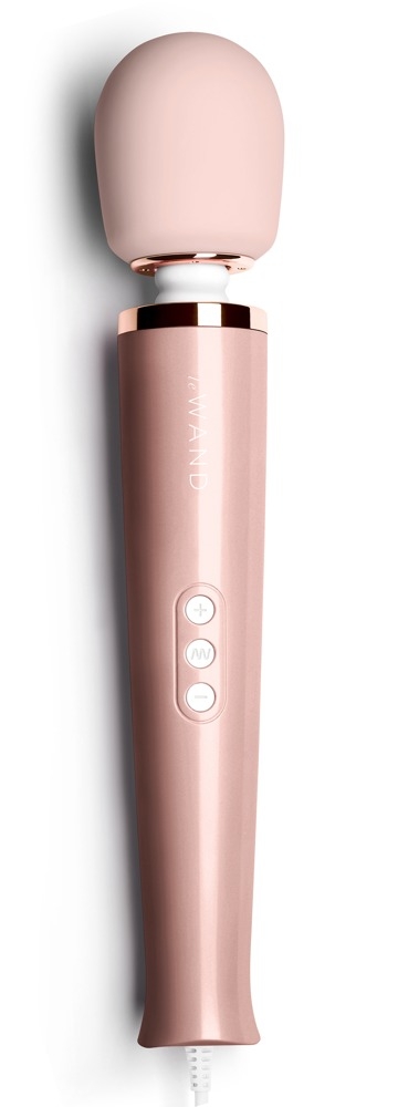 Wand POWERFUL PLUG-IN 34cm - Tête 62mm Rose Gold