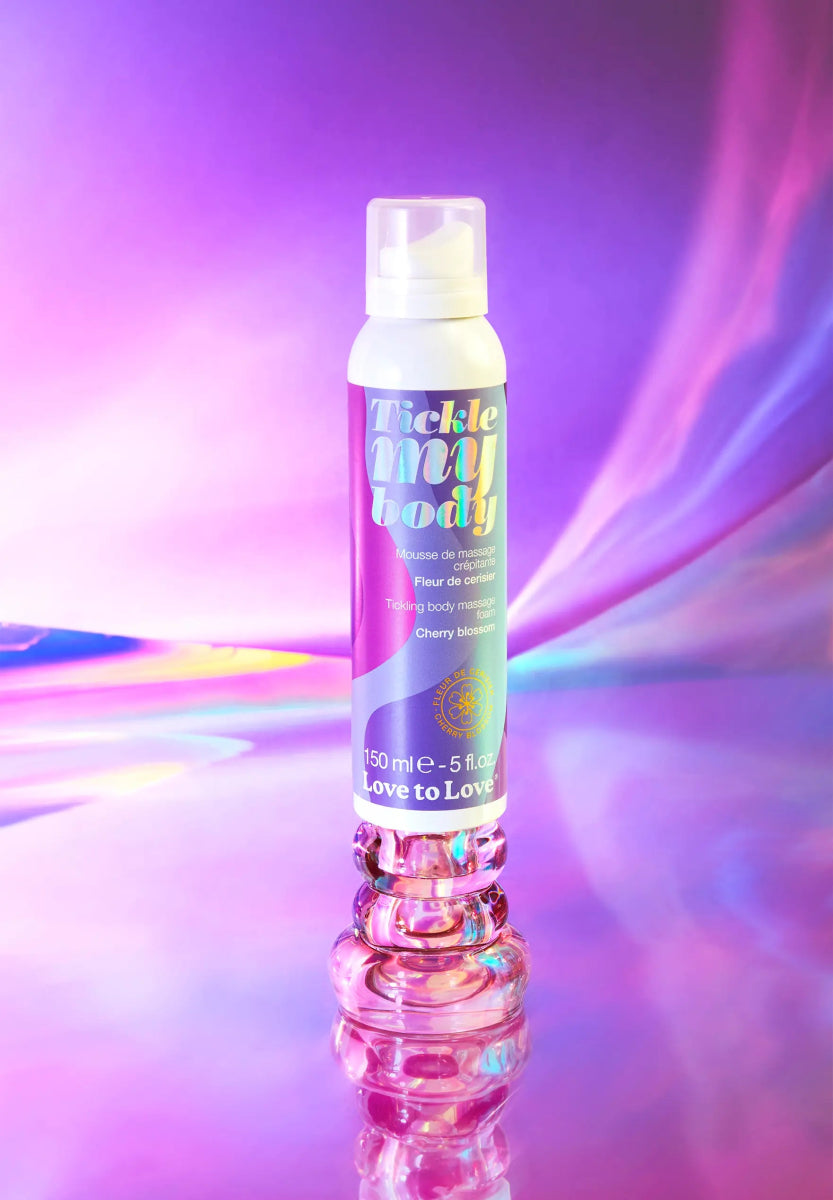 Mousse de massage crépitante Tickle My Body