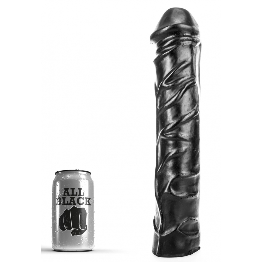 All Black - Gode Géant Fisting Doux 32 Cm