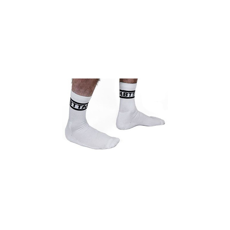 Chaussettes blanches BTTM x2 Paires
