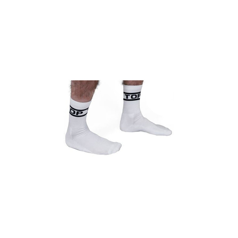 Chaussettes blanches TOP x2 Paires