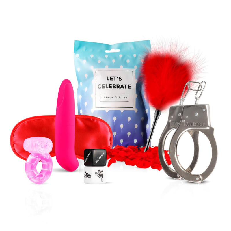 Coffret HAPPY BIRTHDAY - 7 sextoys coquins