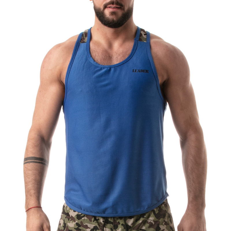 Débardeur CAMO RACER Bleu