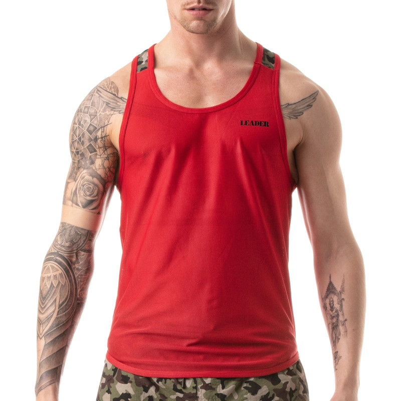 Débardeur CAMO RACER Rouge