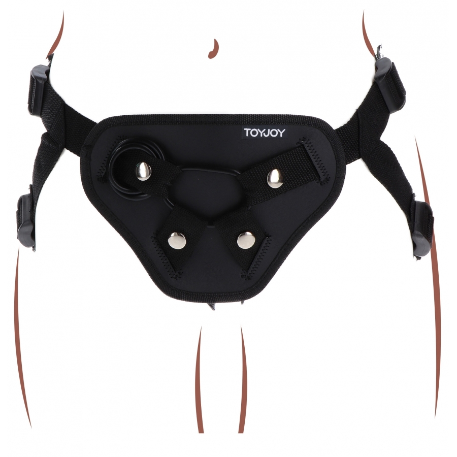 Get Real - Harnais Strap-On Deluxe Noir