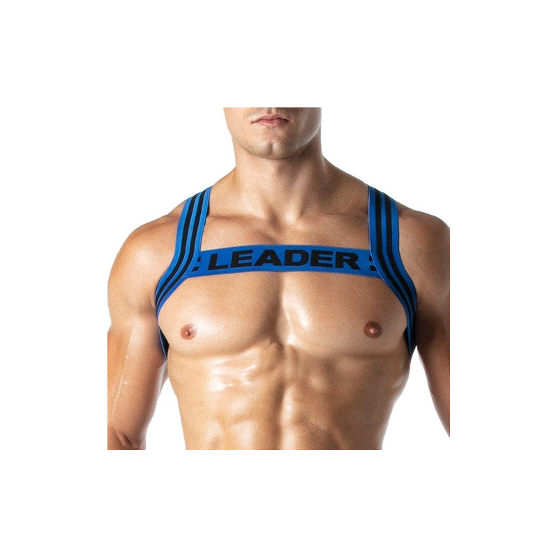 Harnais élastique LOADED Noir-Bleu