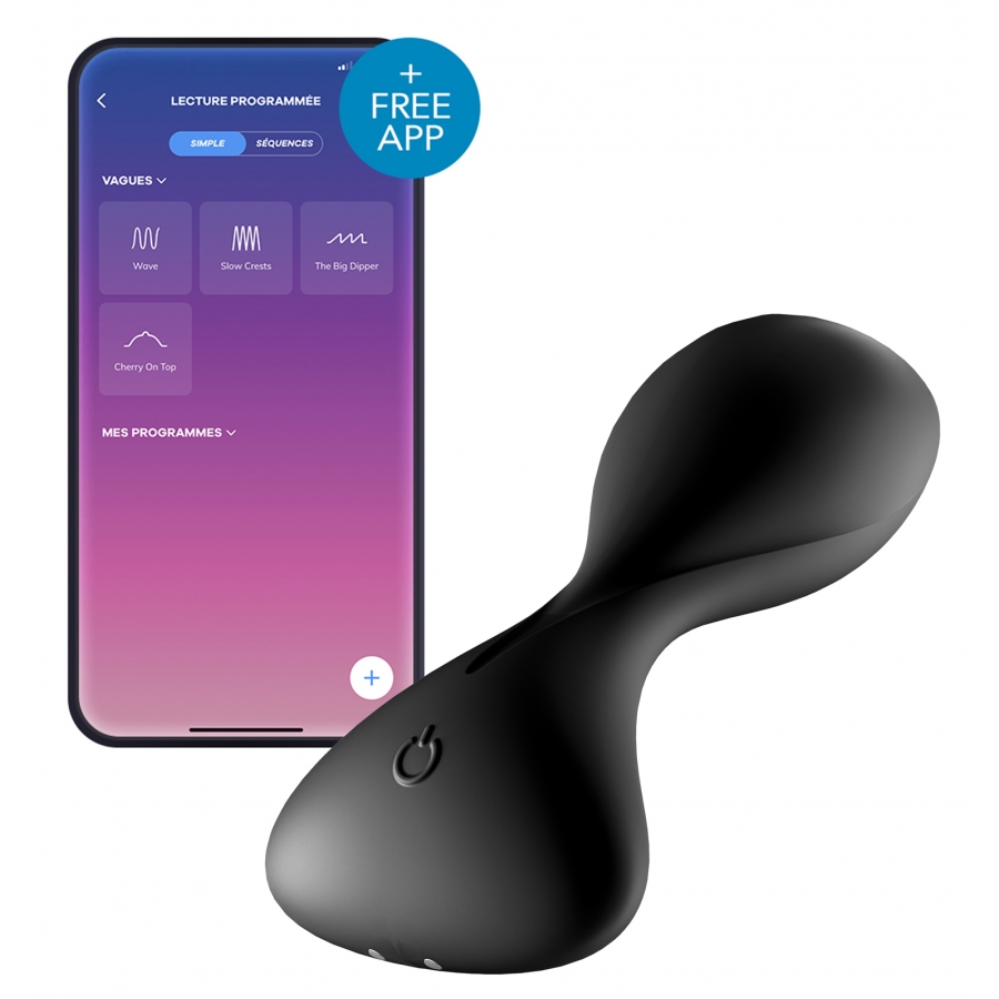 Satisfyer - Application De Plug Vibrant Trendsetter Noir