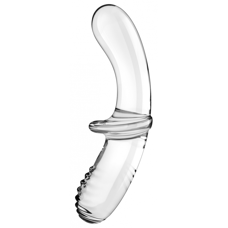 Satisfyer - Gode Double Cristal Transparent