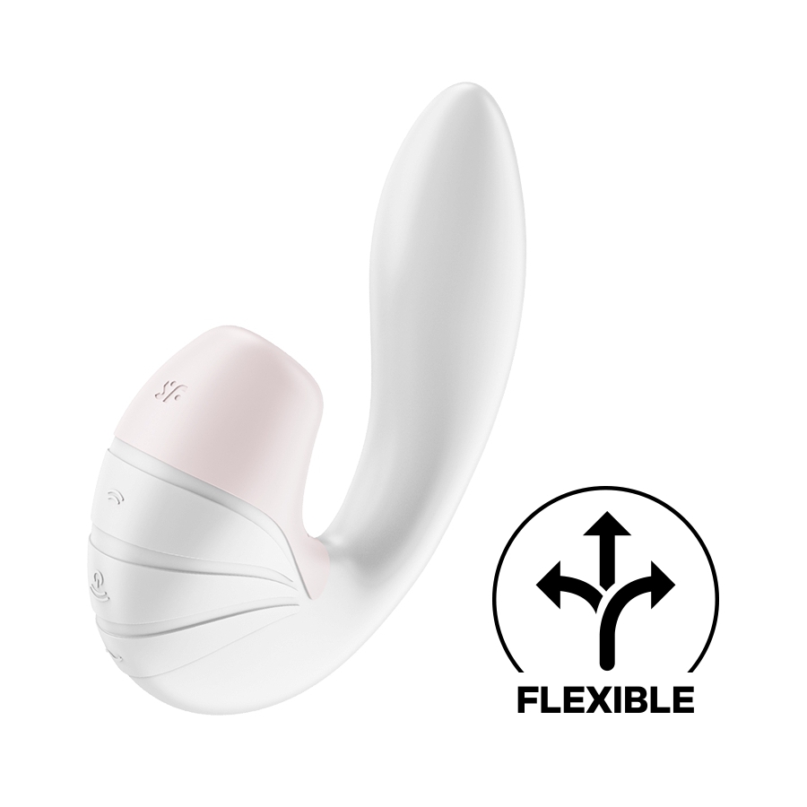 Satisfyer - Supernova Air Pulse Stimulateur Et Vibration Blanc