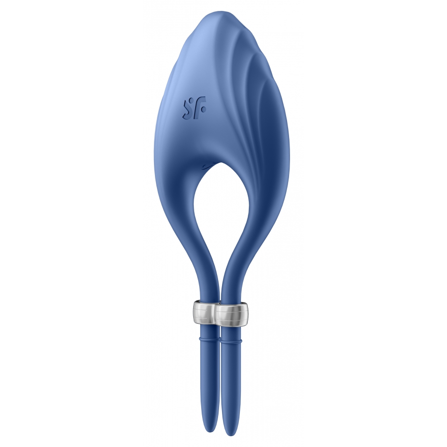 Satisfyer - Vibrateur Anneau Duelist Bleu