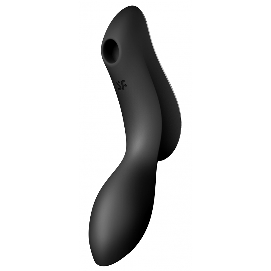 Satisfyer - Vibrateur Curvy Trinity 2 Air Pulse Noir