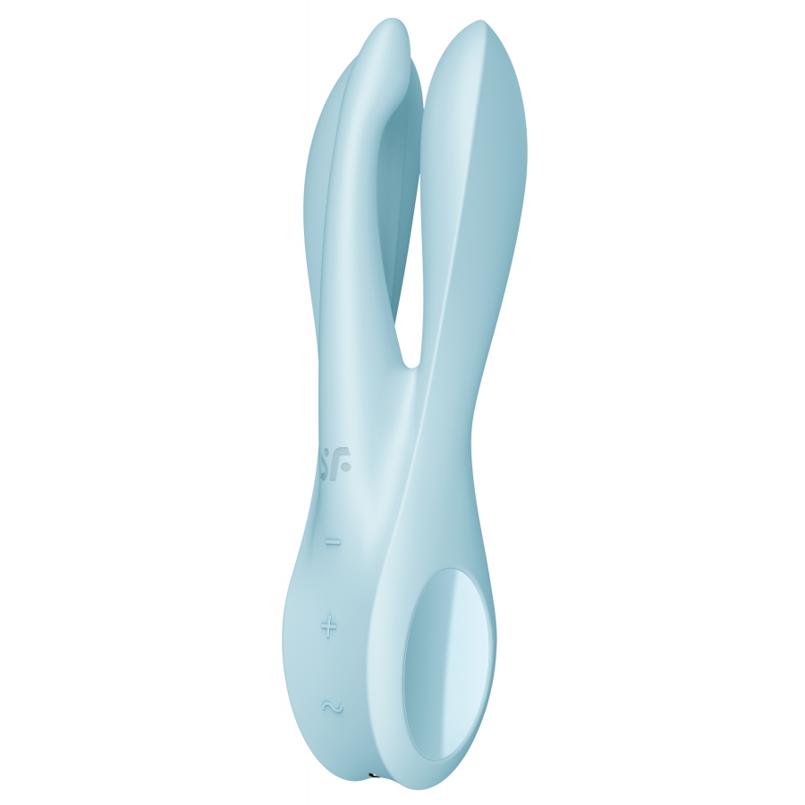 Satisfyer - Vibrateur Threesome 1 Bleu