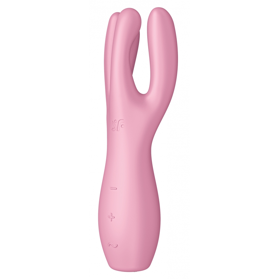 Satisfyer - Vibrateur Threesome 3 Rose