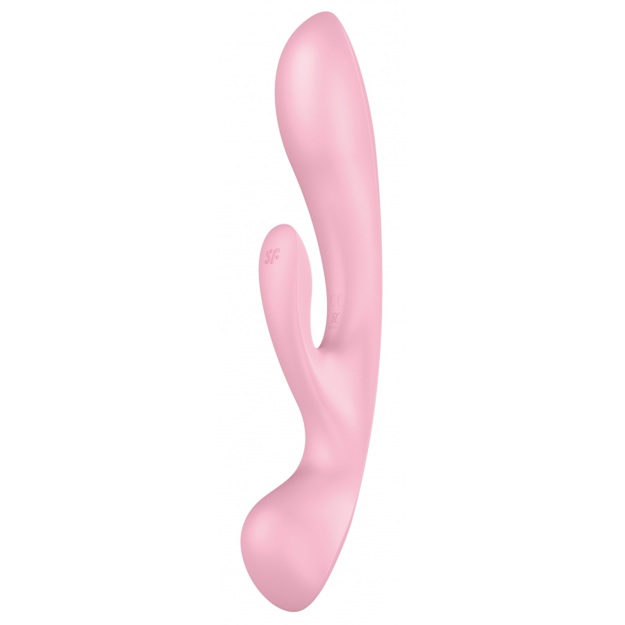 Satisfyer - Vibration Hybride Triple Oh Rose