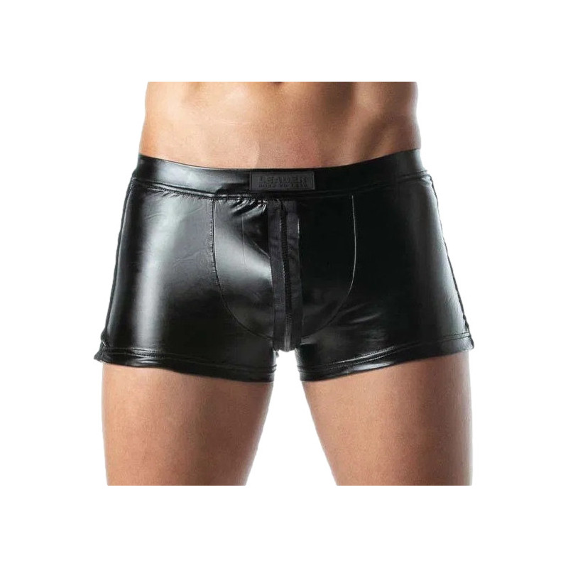 Short avec Zip BRUT Noir