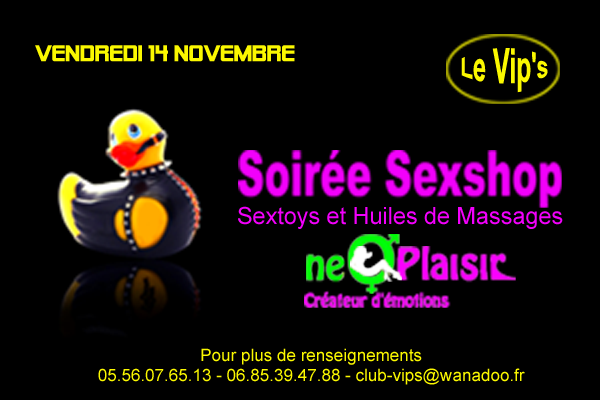 Soirée neoplaisir au Vip's